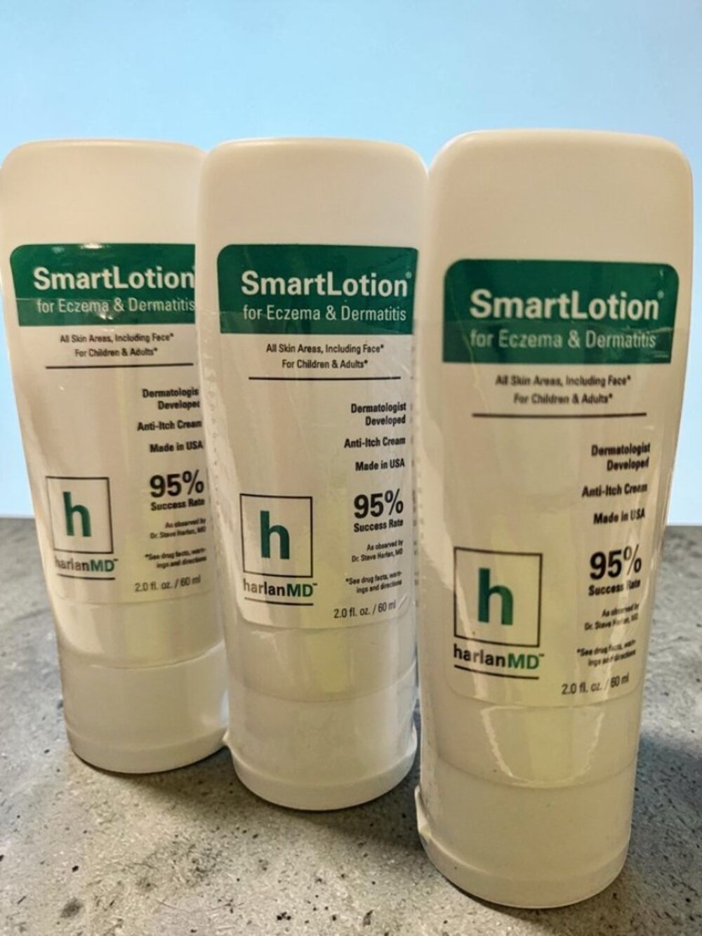 SmartLotion - Active ingredient: Hydrocortisone 0.75% - NEW!!